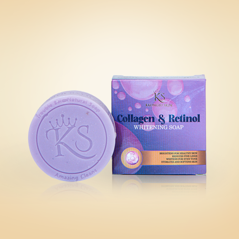 KS Collagen & Retinol  Whitening Soap
